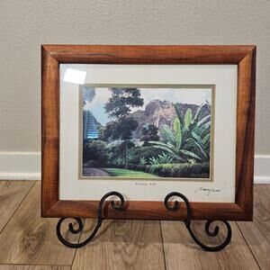 Gary Reed "White House" Framed and Signed Print